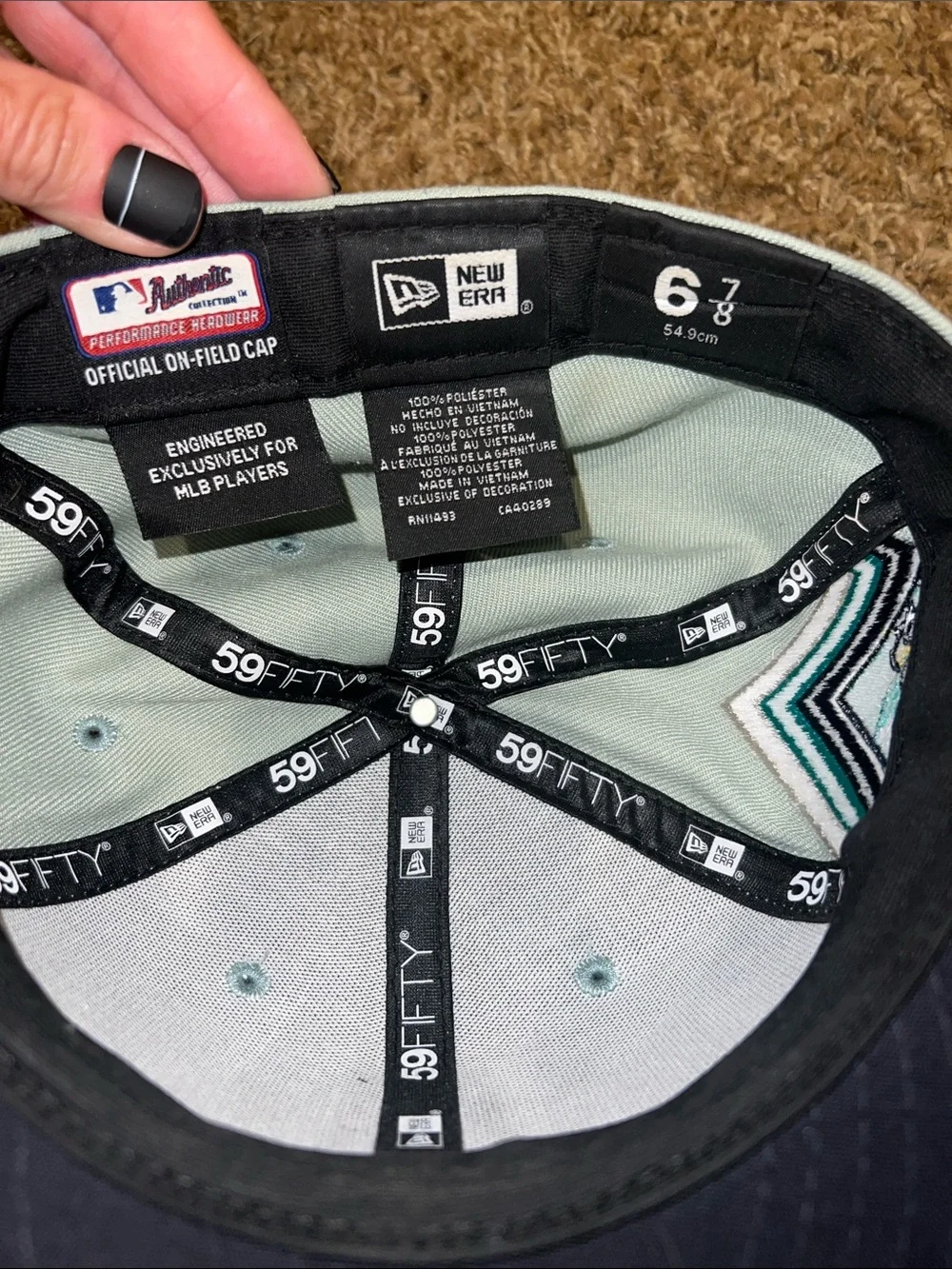 Seattle Mariners Kids Mint All-Star Game series Baseball Cap